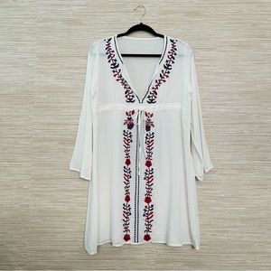 Women's Coverup Embroidered Dress